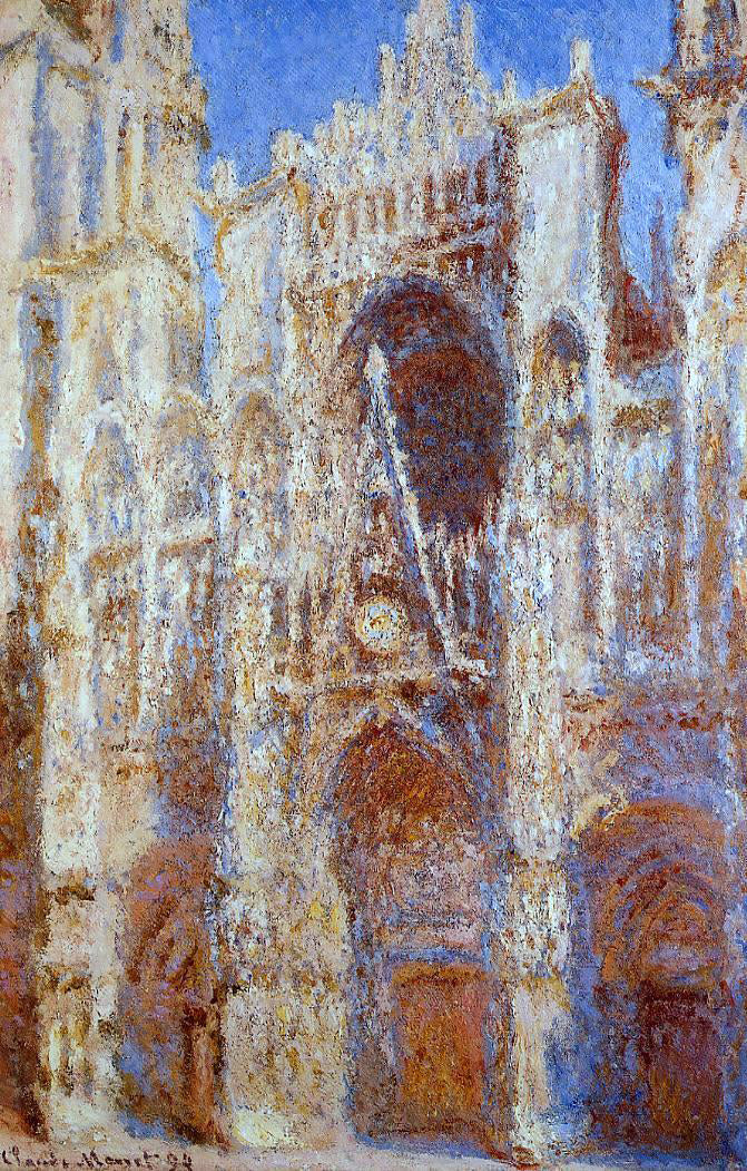  Claude Oscar Monet The Portal in the Sun - Hand Painted Oil Painting