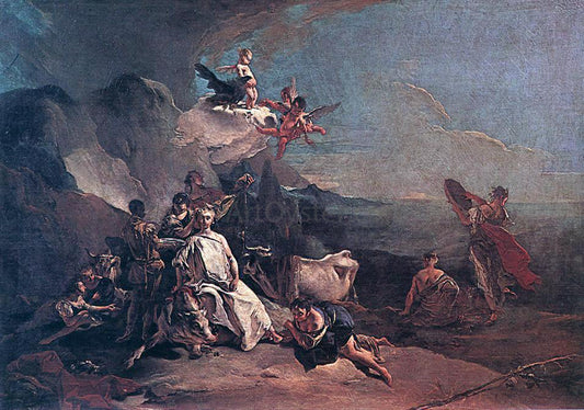  Giovanni Battista Tiepolo The Rape of Europa - Hand Painted Oil Painting