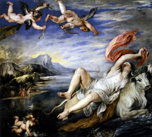  Peter Paul Rubens The Rape of Europa - Hand Painted Oil Painting