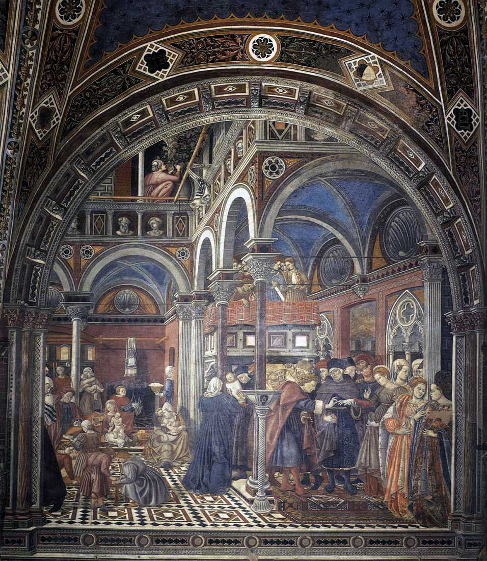  Domenico Di Bartolo The Rearing and Marriage of Female Foundlings - Hand Painted Oil Painting