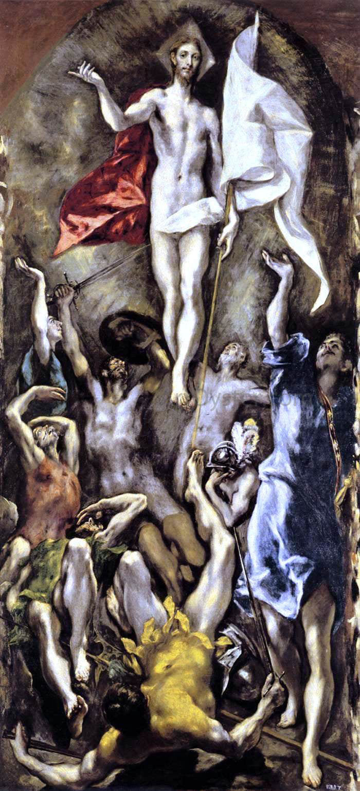  El Greco The Resurrection - Hand Painted Oil Painting