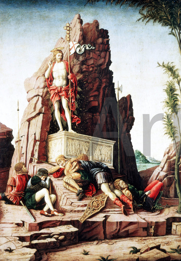  Andrea Mantegna The Resurrection - Hand Painted Oil Painting