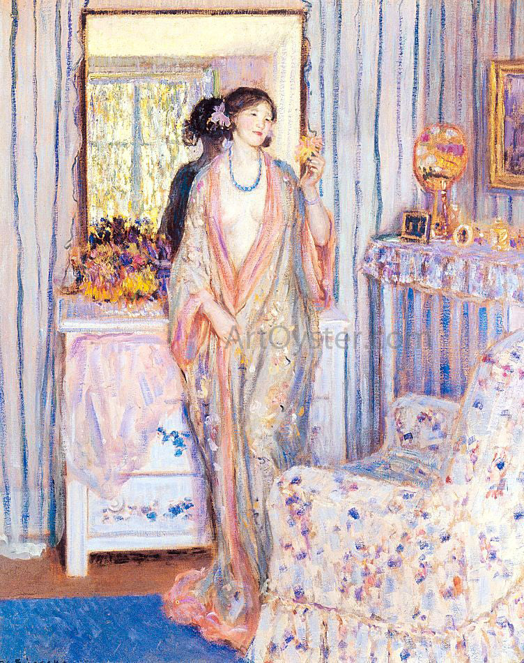  Frederick Carl Frieseke The Robe - Hand Painted Oil Painting