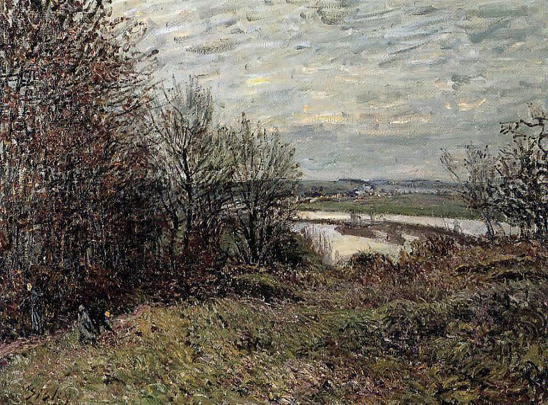  Alfred Sisley The Roches-Courtaut Wood, near By - Hand Painted Oil Painting