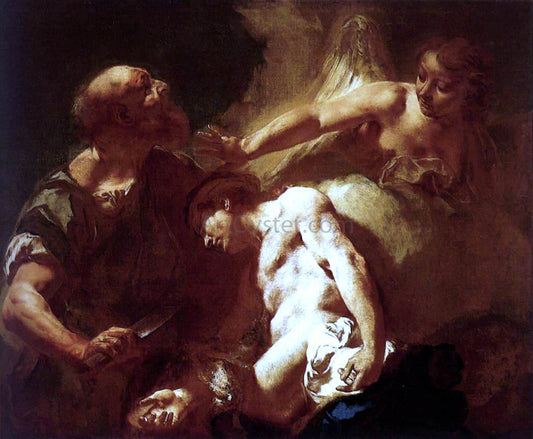  Giovanni Battista Piazzetta The Sacrifice of Isaac - Hand Painted Oil Painting