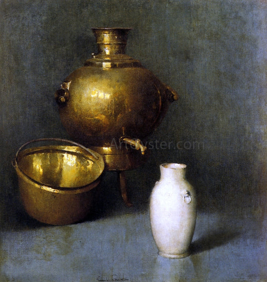  Emil Carlsen The Samovar - Hand Painted Oil Painting