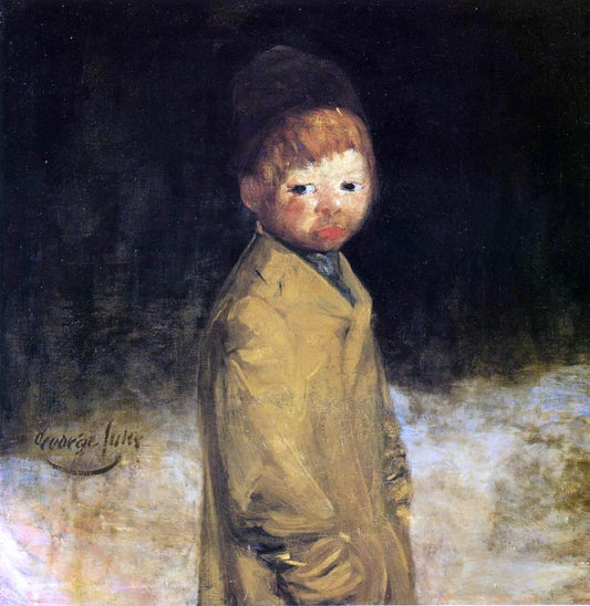  George Luks The Sand Artist - Hand Painted Oil Painting