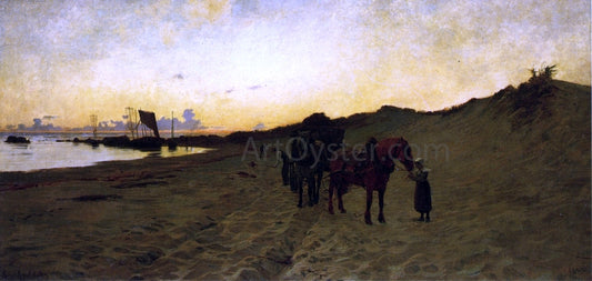  Howard Russell Butler The Seaweed Gatherers - Hand Painted Oil Painting