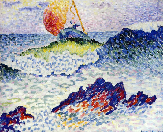  Henri Edmond Cross The Shipwreck - Hand Painted Oil Painting