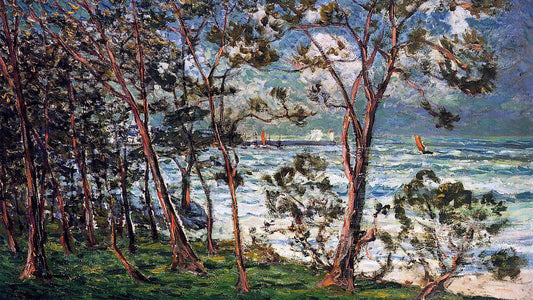  Maxime Maufra The Shore at Duarnenez - Hand Painted Oil Painting