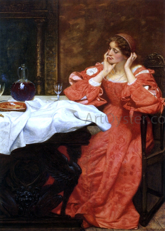  Edward Robert Hughes The Shrew Katherina - Hand Painted Oil Painting