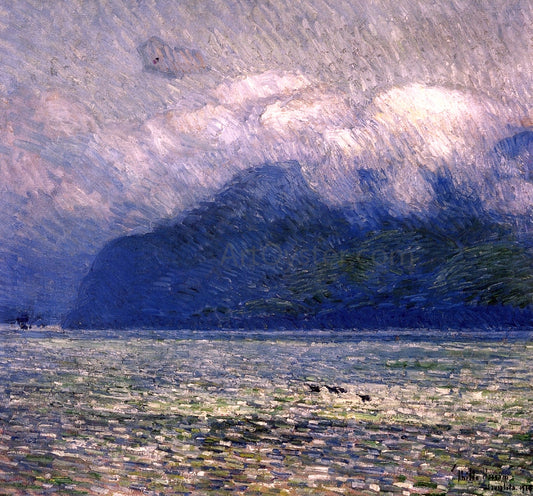  Frederick Childe Hassam The Silver Veil and the Golden Gate - Hand Painted Oil Painting