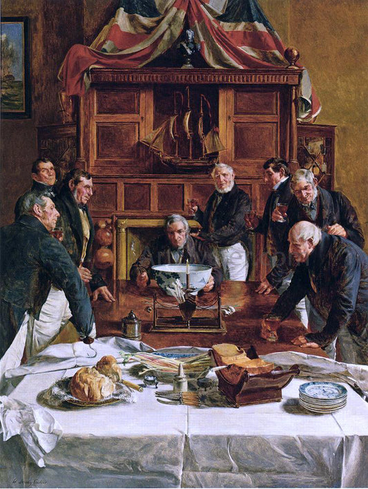  Walter Dendy Sadler The Skipper's Birthday - Hand Painted Oil Painting