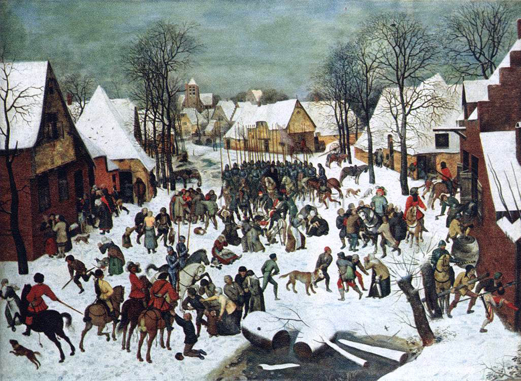  The Elder Pieter Bruegel The Slaughter of the Innocents - Hand Painted Oil Painting
