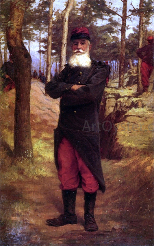  Jefferson David Chalfant The Soldier - Hand Painted Oil Painting
