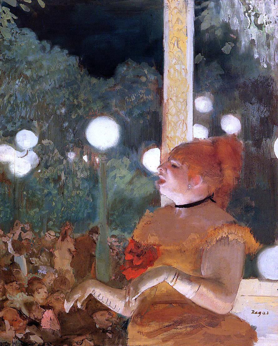  Edgar Degas The Song of the Dog - Hand Painted Oil Painting
