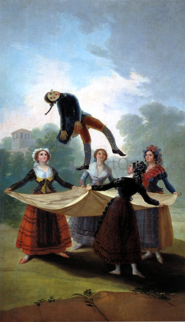  Francisco Jose de Goya Y Lucientes The Straw Manikin - Hand Painted Oil Painting