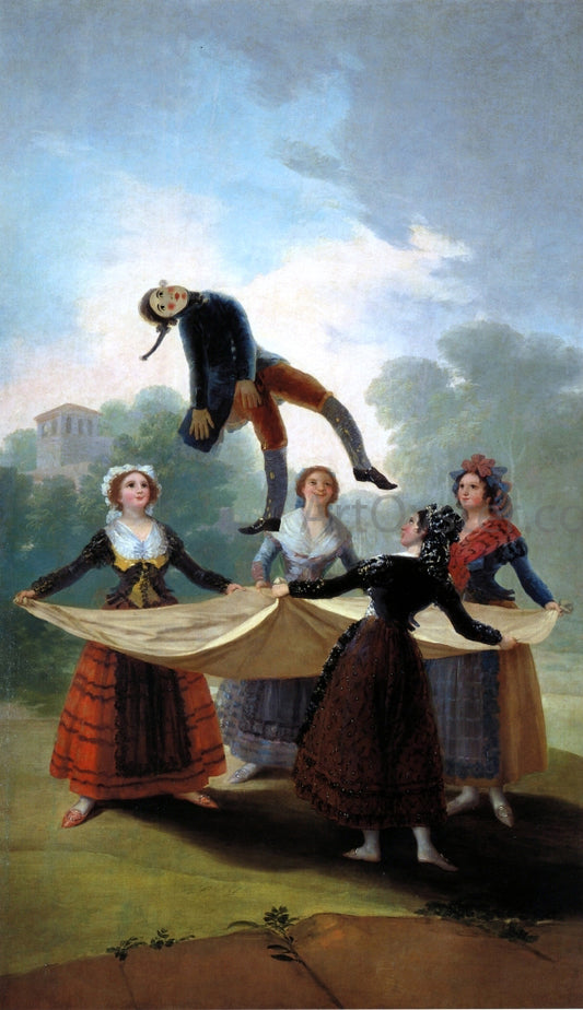  Francisco Jose de Goya Y Lucientes The Straw Manikin - Hand Painted Oil Painting