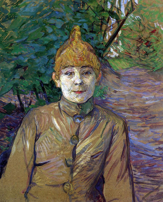 Henri De Toulouse-Lautrec The Streetwalker (also known as Casque d'Or) - Hand Painted Oil Painting