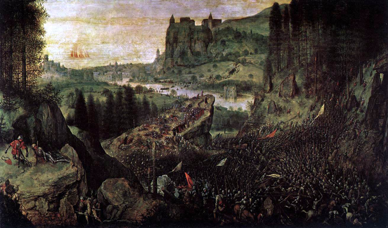  The Elder Pieter Bruegel The Suicide of Saul - Hand Painted Oil Painting