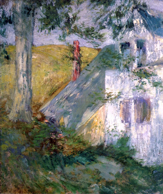  John Twachtman The Summer House - Hand Painted Oil Painting