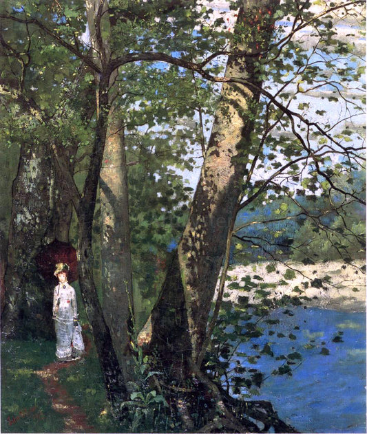  John Love The Sycamores - Hand Painted Oil Painting