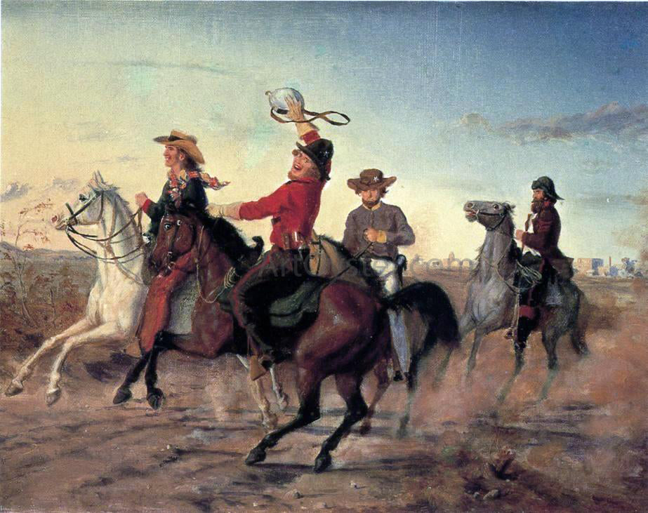  Carl G. Von Iwonski The Terry Rangers - Hand Painted Oil Painting