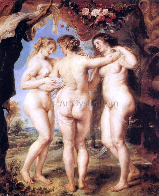  Peter Paul Rubens The Three Graces - Hand Painted Oil Painting