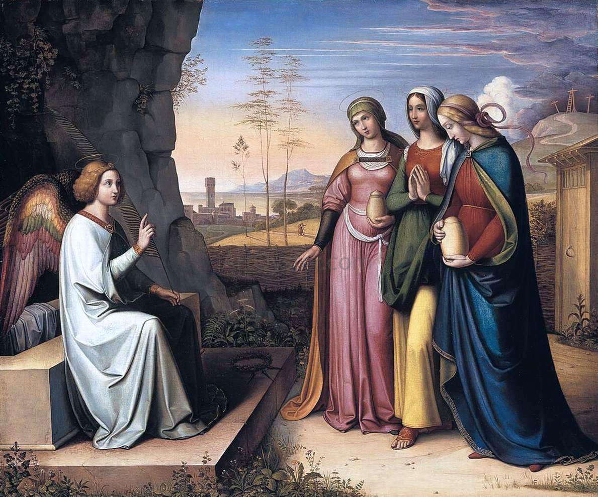  Peter Cornelius The Three Marys at the Tomb - Hand Painted Oil Painting
