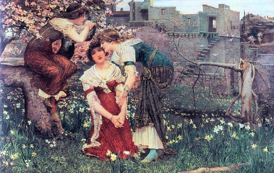  Edward Matthew Hale The Three Princesses - Hand Painted Oil Painting
