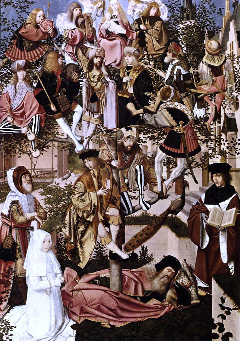  Geertgen Sint Jans The Tree of Jesse - Hand Painted Oil Painting