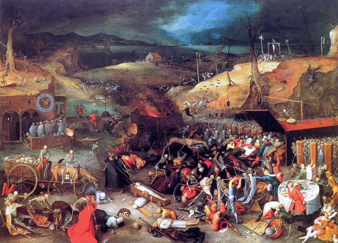 The Elder Jan Bruegel The Triumph of Death - Hand Painted Oil Painting
