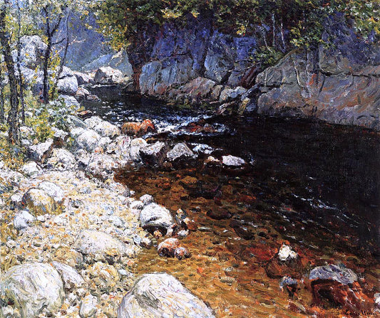  John Joseph Enneking The Trout Brook - Hand Painted Oil Painting