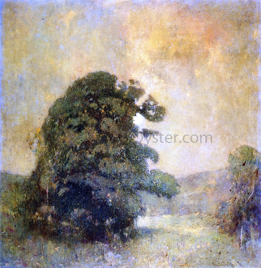  Emil Carlsen The Valley, Moonlight - Hand Painted Oil Painting