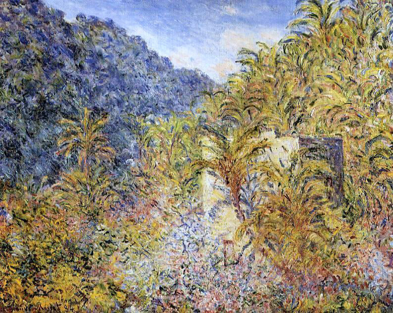  Claude Oscar Monet The Valley of Sasso - Hand Painted Oil Painting