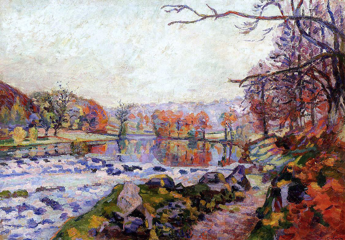  Armand Guillaumin The Valley of the Creuse - Hand Painted Oil Painting