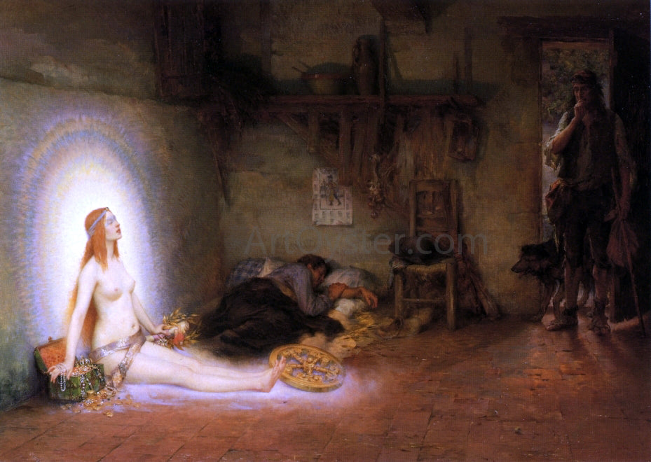  Pierre Outin The Wandering Jew - Hand Painted Oil Painting