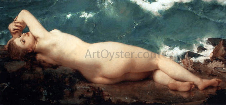  Paul-Jacques-Aime Baudry The Wave and the Pearl - Hand Painted Oil Painting