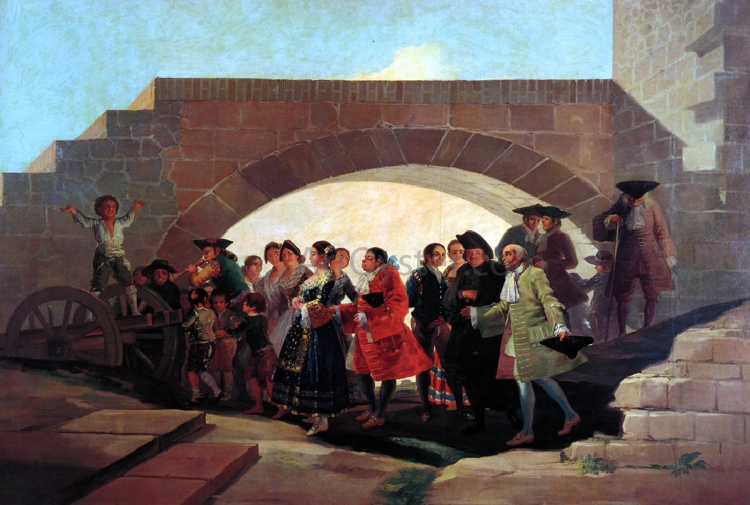  Francisco Jose de Goya Y Lucientes The Wedding - Hand Painted Oil Painting