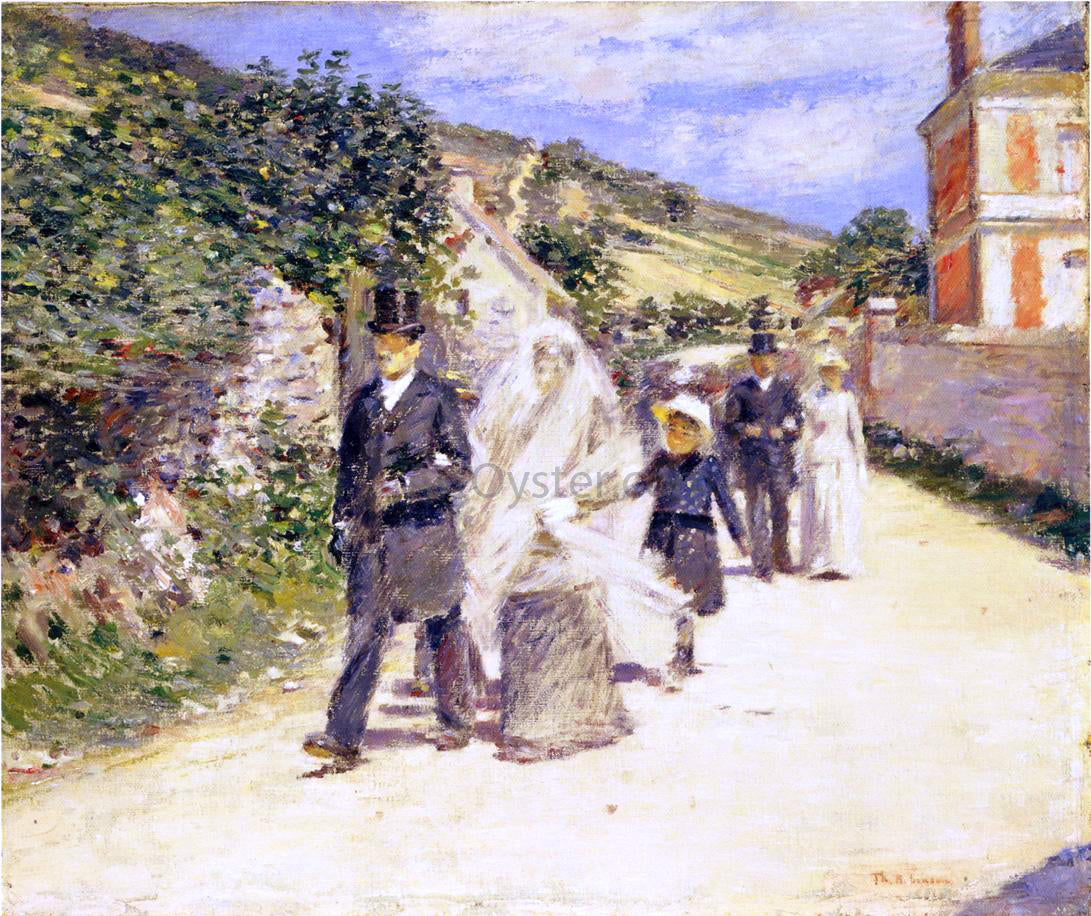  Theodore Robinson The Wedding March - Hand Painted Oil Painting