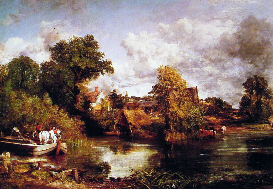  John Constable The White Horse - Hand Painted Oil Painting