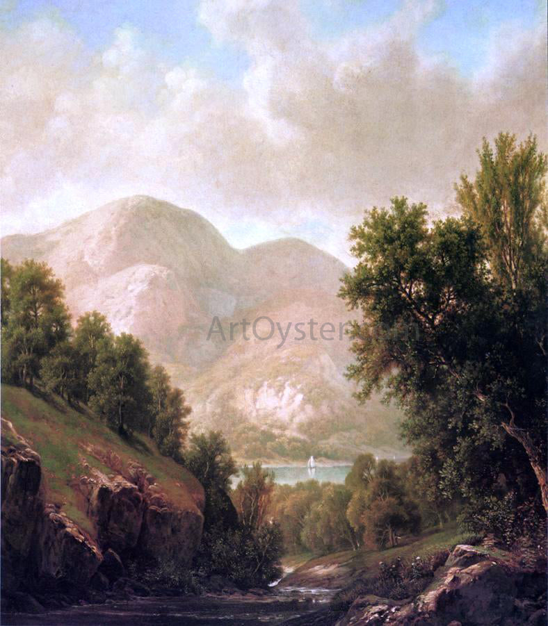  William Mason Brown The Winding Stream - Hand Painted Oil Painting