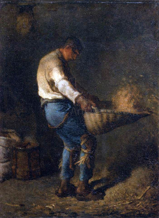  Jean-Francois Millet The Winnower - Hand Painted Oil Painting