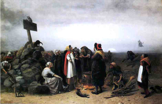  William Holbrook Beard The Witches Convention - Hand Painted Oil Painting