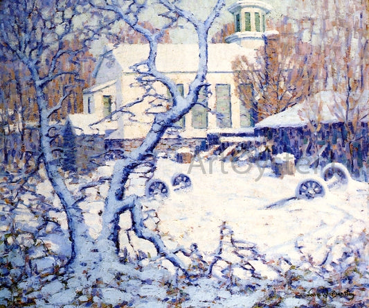  John William Bentley The Woodstock Church - Hand Painted Oil Painting