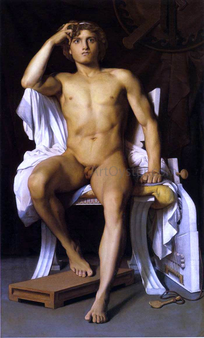  Francois-Leon Benouville The Wrath of Achilles - Hand Painted Oil Painting