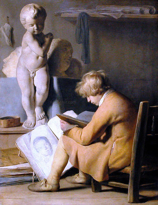  Jan Lievens The Young Artist - Hand Painted Oil Painting