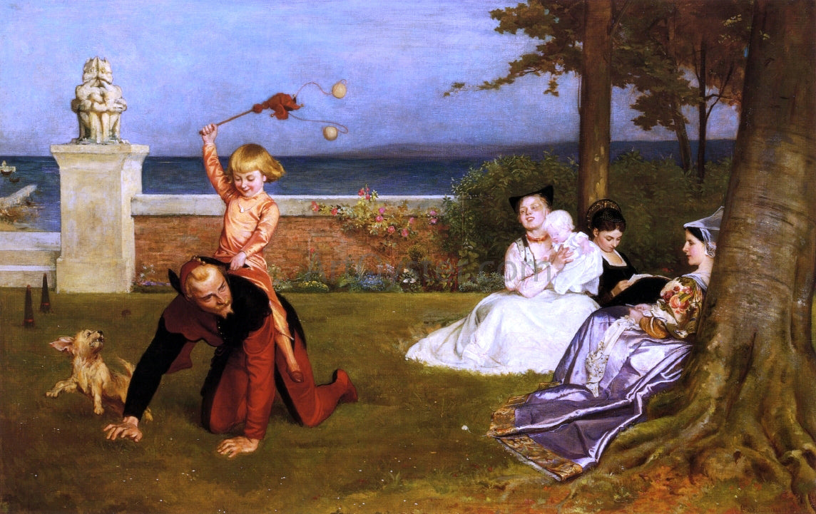 Philip Hermogenes Calderon The Young Lord Hamlet - Hand Painted Oil Painting