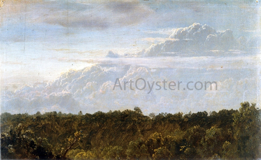  Frederic Edwin Church Thunder Clouds, Jamaica - Hand Painted Oil Painting