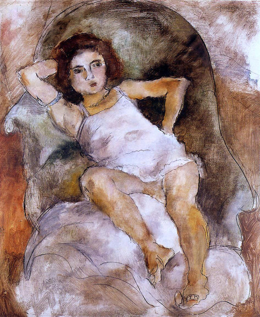  Joza Uprka Title Unknown - Hand Painted Oil Painting